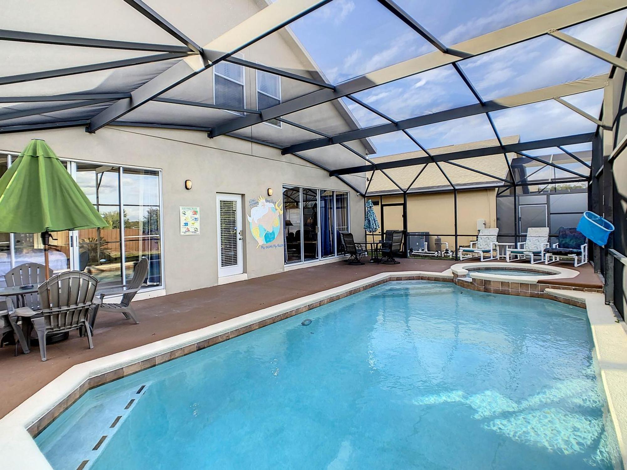 Triton Vacation Pool Home Near Disney Orlando Eksteriør billede